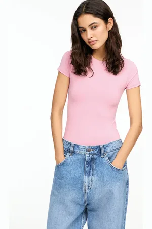 Pull&Bear Polyamide short sleeve body in
