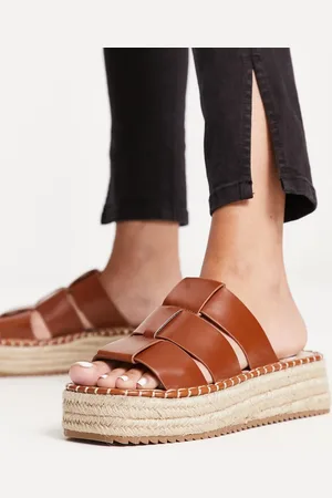 ASOS Jackson fisherman espadrilles in tan