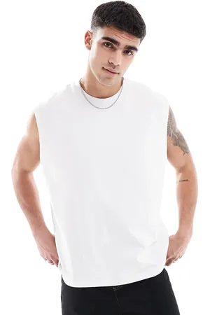 ASOS Heavyweight oversized tank 240gsm in