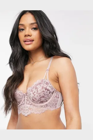 New Look Lace demi cup bra in mid