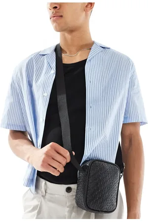 ASOS Small embossed cross body bag in