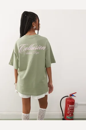 COLLUSION Oversized graphic t-shirt in