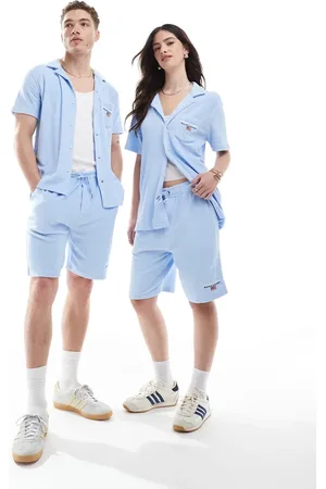 Ralph Lauren Sport capsule unisex terry shirt in light CO-ORD