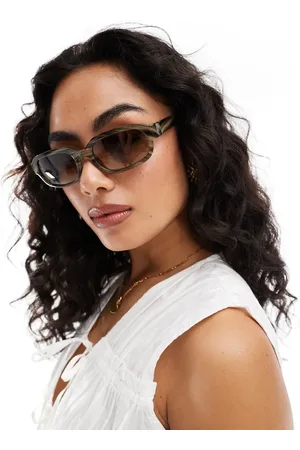 A. Kjærbede Will square sunglasses in stripe