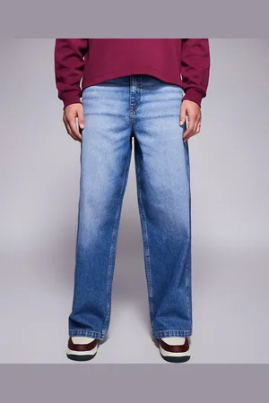 ASOS Super baggy jeans in mid wash