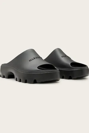 AllSaints Eclipse rubber platform sandal in