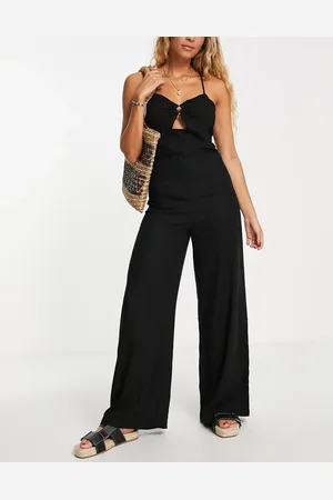 The Frolic Exclusive Meg wide leg jumpsuit in
