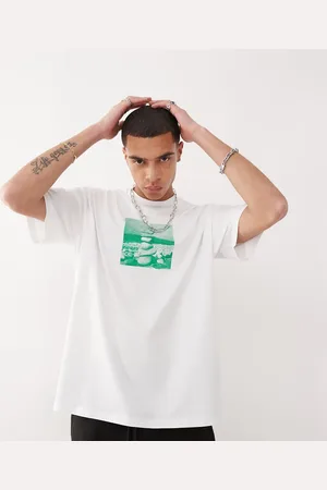 COLLUSION Oversized front print t-shirt in