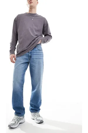ASOS Straight fit jeans in mid wash