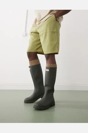 Hunter Downpour tall wellington boots in