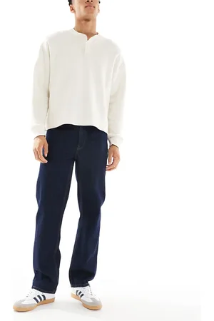 ASOS Straight jeans in indigio