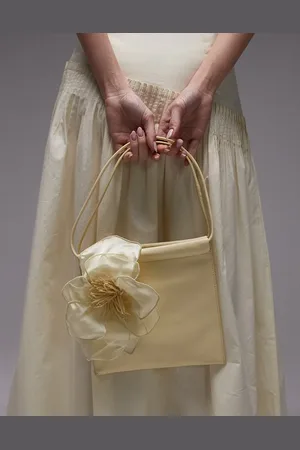 & OTHER STORIES & flower pouch bag in light