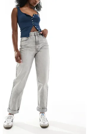 ASOS High rise relaxed mom jeans in