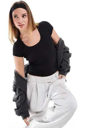 Cotton On Cotton On Byron square neck short sleeve top in