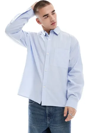 Cotton On Cotton On long sleeve cotton poplin shirt in soft