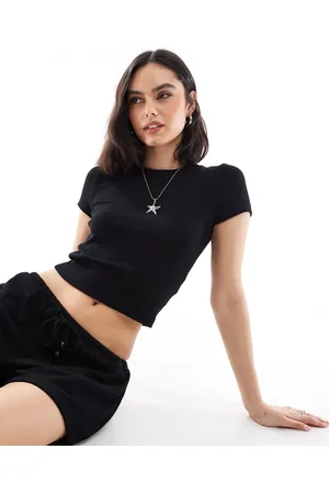 Cotton On Cotton On lightweight cropped beach t-shirt in