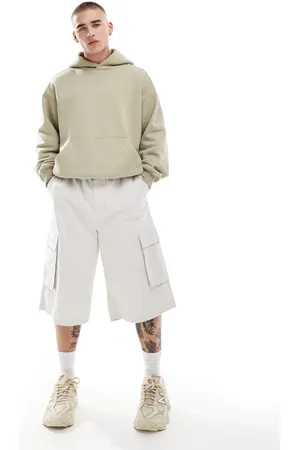 Cotton On Cotton On super baggy cargo shorts in stone