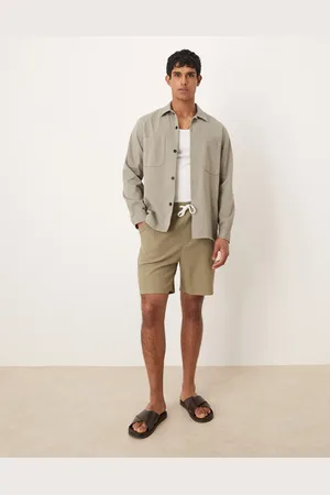 ASOS Oversized waffle short in