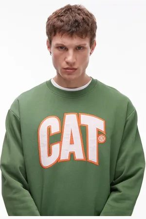Caterpillar WWR embroidery logo sweatshirt in