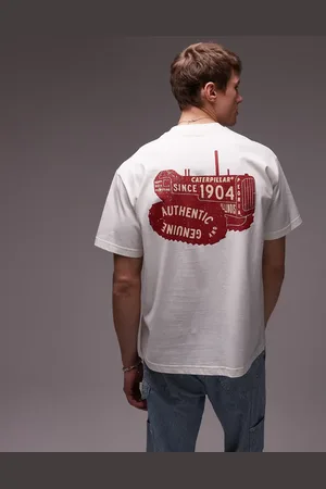 Caterpillar WWR t-shirt with back print in