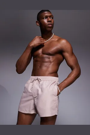 ASOS Swim shorts in short length in light
