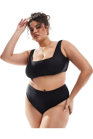 South Beach High leg high waist bikini bottom in