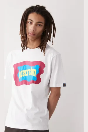 ICECREAM Block logo heavyweight t-shirt in