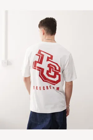 ICECREAM Logo back print heavyweight t-shirt in