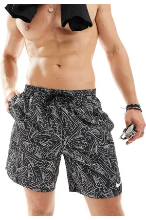 Nike Nike Sneakers 7 inch volley swim shorts in all over print
