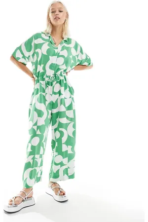 Monki Jumpsuit in graphic print