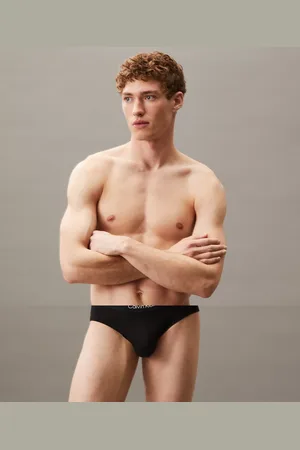 Calvin Klein Icon Cotton Stretch 3 pack hip briefs in triple
