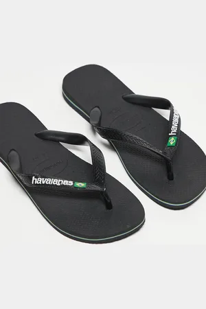 Havaianas Unisex brazil logo flip flops in