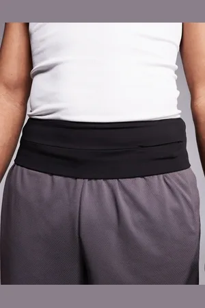 ASOS 4505 running waist belt with concealed pocket in