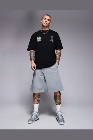 ASOS Premium heavyweight oversized shorts 400gsm in