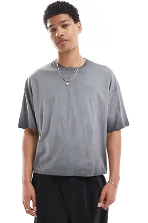 Hollister Baggy varsity motif t-shirt in washed