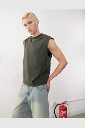 Weekday Boxy fit tank top in washed