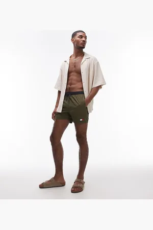 Tommy Hilfiger Drawstring swim shorts in khaki