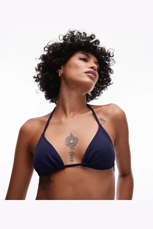 ARKET Mix & match triangle tie bikini top in