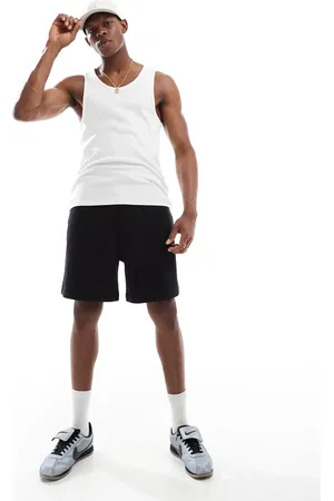 ASOS Essential mid length oversized shorts in