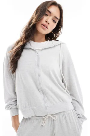 Cotton On Cotton On lightweight super soft hoodie co-ord in light marl