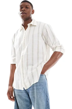 JACK & JONES Premium long sleeve shirt in stripe
