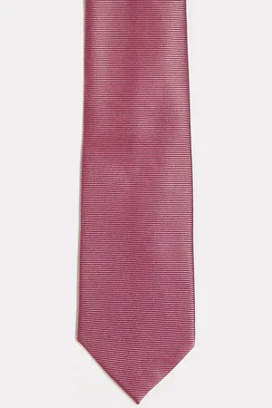 ASOS Slim tie in dark rose