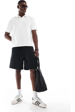 JACK & JONES Loose fit drawstring cargo short in