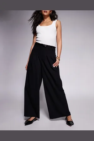 River Island Tailored wide leg trouser in