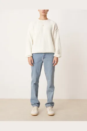 ASOS Straight leg jeans in mid wash