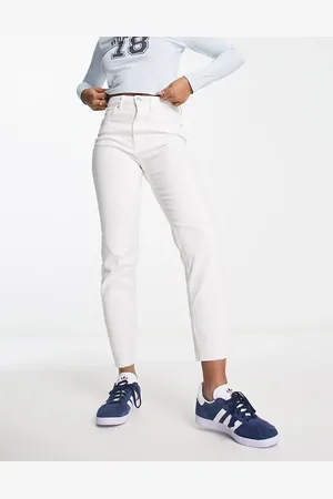 Stradivarius Slim mom jean with stretch in