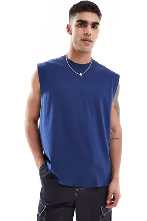 ASOS Oversized tank in blue