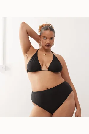 COLLUSION Curve mix and match high waisted bikini bottom in