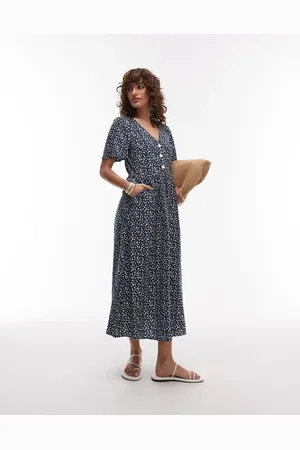 & OTHER STORIES & midaxi shirt dress with handkerchief hem in
