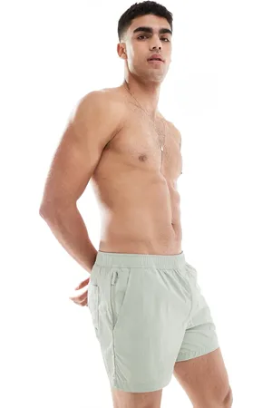 River Island Swim trunks in light khaki